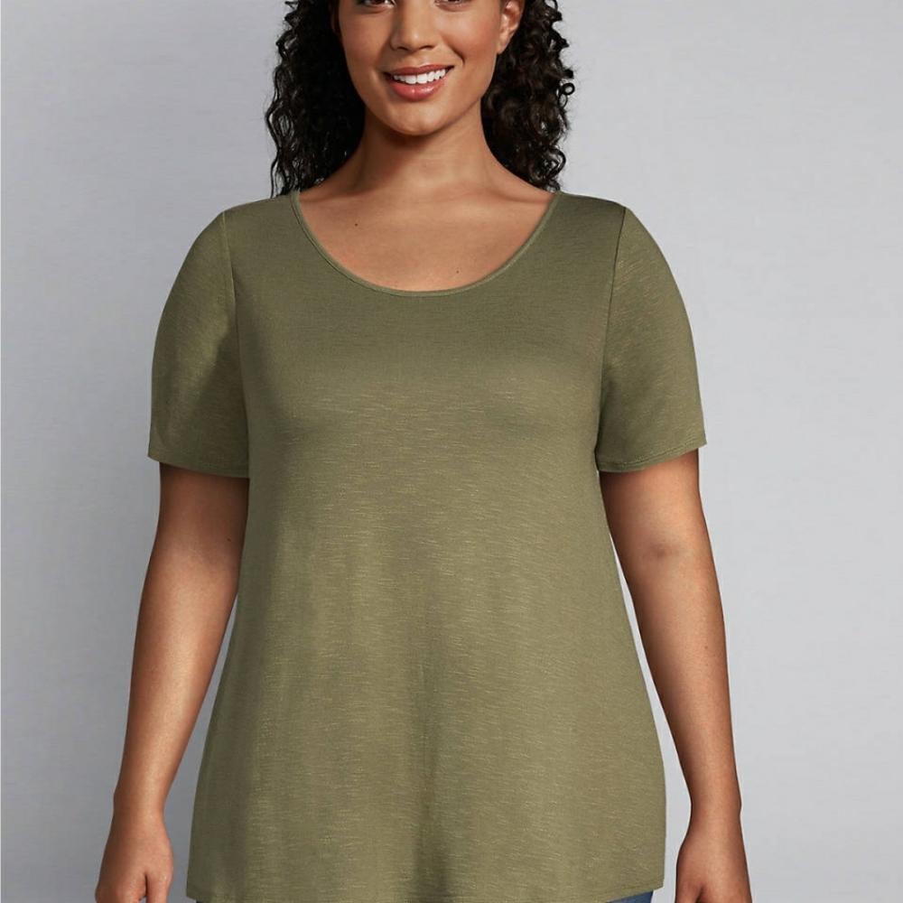 - Strappy-Back Swing Tee